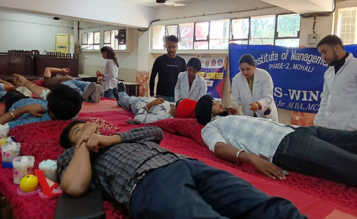 ज्ञान ज्योति द्वारा रक्तदान शिविर का आयोजन